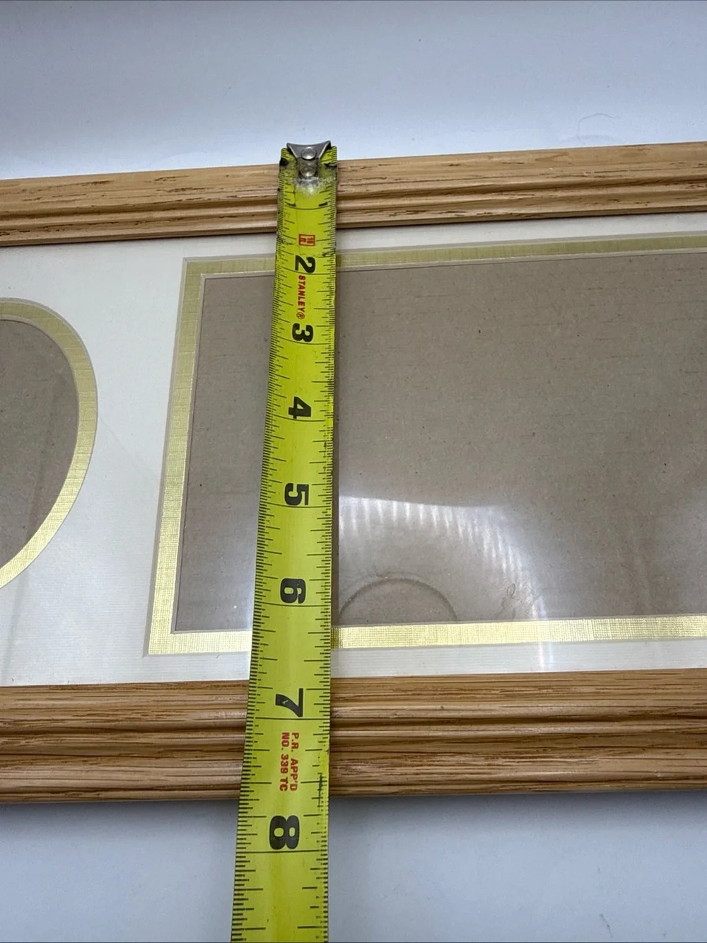 Vintage Grandmacore Brown Wood 8X13